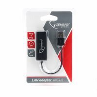 Сетевой адаптер: Gembird NIC-U2 (USB 2.0, 10/ 100 Мбит/ с)