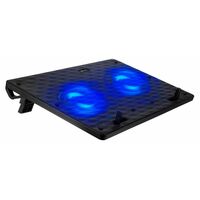 Подставка для ноутбука Digma D-NCP156-2 До 15,6", Вентилятор 2x120мм, Черный (D-NCP156-2)