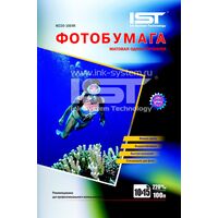 Фотобумага IST односторонняя, матовая, 4R 10х15, 220 гр/ м2, 500л (M220-5004R) для струйной печати