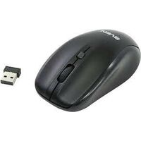 Мышь Sven RX-305 оптическая, беспроводная, Радио USB, офисная, черный (SV-03200305W)
