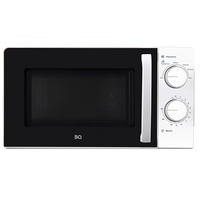Микроволновая печь соло BQ MWO-20006SM/ W белый (1100 Вт, объем - 20 л, управление: механическое)