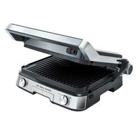 Электрогриль BQ GR1000 серый (2200 Вт; антипригарное; управление: механическое)