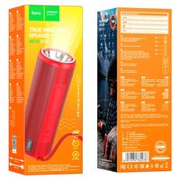 Портативная колонка 2.0  HOCO Bora sports BT 10W, красный, BT, miniJack 3.5, USB, FM приемник, Пластик (HC11_RED)