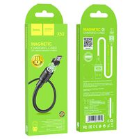 Кабель HOCO MicroUSB X52m Sereno (1м. USB 2.0. Черный)