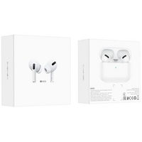 TWS наушники Borofone BW03 Plus True, Bluetooth, вкладыши, белый (6931474753939)