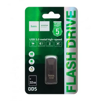 Флеш-накопитель HOCO 32Gb USB3.0 UD5 Wisdom Серебристый (6957531099826)