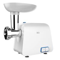 Мясорубка BQ MG1003 белый (2100 Вт; скоростей - 1; насадки: для колбас/ кеббе; 2.4 кг/ мин)