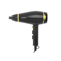 Фен Starwind SHD 6063 черный (2200 Вт, режимов - 3, вид: с настенным креплением, насадок - 1)