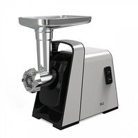 Мясорубка BQ MG2002 серый (2100 Вт; скоростей - 1; насадки: для колбас/ кеббе; 2.4 кг/ мин)