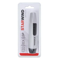 Триммер Starwind SHT 4929 черный/ серебристый (насадок - 1, питание: батарейки 1xAA)