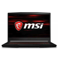 Ноутбук MSI 15,6"/ Intel i5-12450H (2.0GHz до 4.4GHz)/ 8Гб/ SSD 256Гб/ GeForce RTX 2050 4Gb (1920x1080) IPS/ DOS/ Черный GF63 Thin 12UCX-1048XRU (9S7-16R821