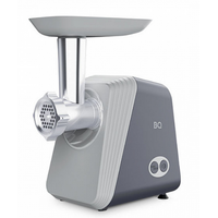 Мясорубка BQ MG2006 серый серый (2100 Вт; скоростей - 1; насадки: для колбас/ кеббе; 2 кг/ мин)