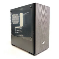 Корпус YGT Mini-Tower B-708 (500W, 1xUSB2.0, 1xUSB3.1, Стекло, Max VGA 310mm, Max CPU 150mm) B-708 BLACK 500W