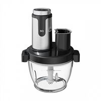 Блендер стационарный BQ CH1009 черный/ серебристый (1200 Вт, объем - 2000 мл, скоростей - 4)