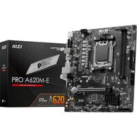 Материнская плата MSI sAM5: PRO A620M-E [AMD A620, 2*DDR5, 1*PCIEx16, 1*PCIEx1, 4*Sata3, 1*M.2, 4 порта*USB3, D-Sub, HDMI, microATX]
