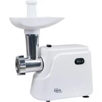 Мясорубка Oasis MG-TK1 белый (1500 Вт; скоростей - 1; насадки: для колбас/ кеббе; 1.8 кг/ мин)