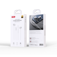 Проводные наушники -XO- EP80, Type-C, микрофон, внутриканальные, белый (6920680858132)