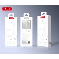 Проводные наушники -XO- S8, jack 3.5 mm, микрофон, вкладыши, белый (6920680852864)