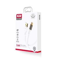 Кабель USB -XO- NB229 (Type-C, 1м, плетеный, белый)