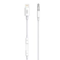Кабель -XO- 1м, 3.5 Jack - Lightning, Белый, коробка, (6920680880591)