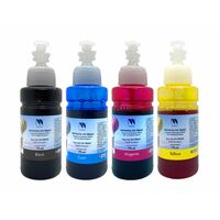 Чернила Epson T66414A-T6644A  (B/ C/ M/ Y*70мл) NV Print, комплект 4 цвета (L100/ L210/ L300/ L550)