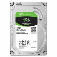 Жесткий диск HDD 3.5" SATA: 4000 Гб Seagate BarraCuda [5400 rpm, 256 Мб, Sata 3 (6 Gbit/ s), Factory Recertified] ST4000DM004-FR
