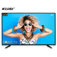 Телевизор 43" KUAI 43 inch Smart TV Full HD Smart TV (Андроид 12), Full HD, 60 Гц, HDMI х2, чёрный