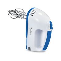 Миксер ручной Blackton Bt MX420 белый/ синий (200 Вт; скоростей - 7; насадок - 2)