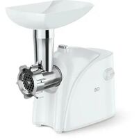 Мясорубка BQ MG2000 белый (1400 Вт; скоростей - 1; насадки: толкатель, 1.6 кг/ мин)