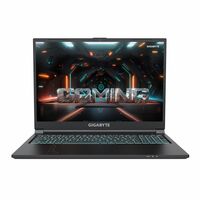 Ноутбук Gigabyte 16,0"/ Intel i7-13620H (2.4GHz до 4.9GHz)/ 16Гб/ SSD 512Гб/ GeForce RTX 4050 6Gb (1920x1200) IPS/ No ODD/ DOS/ Черный G6 (MF-H2KZ853KD)