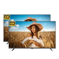 Телевизор 50" Chigo 50 Smart TV DVB-T2/ S2 4K Smart TV (Андроид 11), 4K Ultra HD, 60 Гц, T/ T2/ S2, HDMI х3, USB х2, звук 2х10 Вт, чёрный