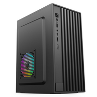 Корпус Foxgate Midi-Tower V-10 ATX-500ECO (500W, 2xUSB2.0, 1xUSB3.0, ) V-10 ATX-500ECO
