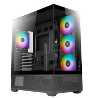Корпус Azza TIARA Midi-Tower TIARA 4*120мм (без БП, 2xUSB3.0, ) CSAZ-501B