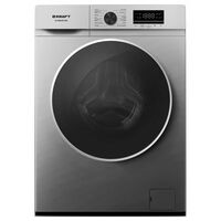 Стиральная машина с паром Kraft KF-MBDS8148G серебристый, 8 кг, инвертор, дисплей -да, глубина - 45 см, 1350 об/ мин