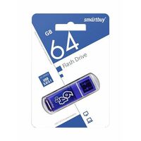 Флеш-накопитель Smartbuy 64Gb USB3.0 Glossy Синий (SB64GBGS-DB)