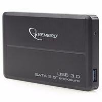 Карман для HDD 2.5": Gembird EE2-U3S-5 SATA2.5" -> USB 3.0, Черный
