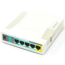 Маршрутизатор: Mikrotik RouterBoard RB/ 951Ui-2HnD [5x10/ 100Mbps LAN, 802.11b/ g/ n, POE]