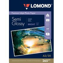 Фотобумага Lomond Полуглянцевая, микропористая, А3+, 225 г/ м2, 20л, для струйной (1106302)