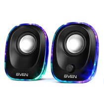 Акустическая система Sven 2.0 SVEN 330 5W, USB, черный (SV-014001)