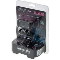 Web Камера Defender G-lens 2597 12 Мп, микрофон, черный (G-lens 2597)