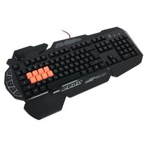 Клавиатура игровая A4Tech Bloody B318, USB, с подсветкой, черный (B318)