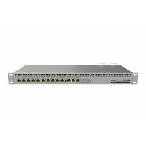 Маршрутизатор: Mikrotik RB1100AHx4 Dude edition (AL21400 1.4 ГГц,4 ядра,4 потока, ОЗУ 1 ГБ RAM, 13х10/ 100/ 1000 Мбит, 2хSATA3, 2х M.2,RouterOS Level 6)