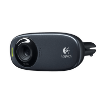 Web-камера Logitech C310 5 Мп, микрофон, черный (960-001065)