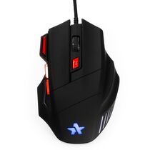 Мышь Гарнизон GM-720G игровая, оптическая, проводная, USB, черный (GM-720G)