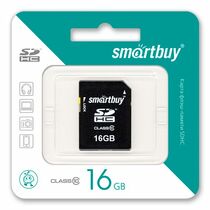 Карта памяти SDHC 16Gb Smartbuy Class10 (SB16GBSDHCCL10)