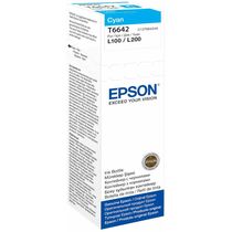 Чернила Epson L100/ L200/ L110/ L210/ L300/ L355/ L500 Cyan, 70ml