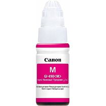 Чернила Canon GI-490 M для Pixma G1400/ G2400/ G3400, Magenta, 70 мл., (0665C001)