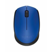 Мышь Logitech M171 оптическая, беспроводная, Радио USB, синий (910-004640)