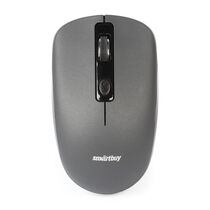 Мышь Smartbuy ONE 345AG оптическая, беспроводная, USB, серый (SBM-345AG-G)