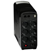 ИБП CyberPower 900 ВА/ 540 Вт, CP900EPFC, 6*Schuko (Euro), AVR, USB, RJ11 ( Аккумулятор 12 V/ 8,5 Ah*1)